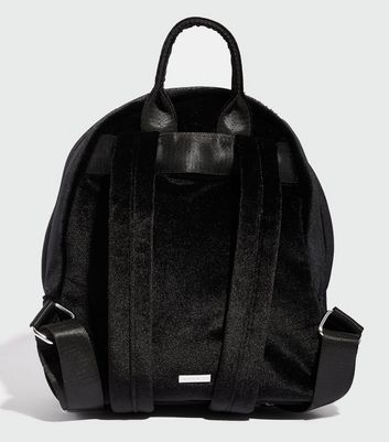velvet backpack