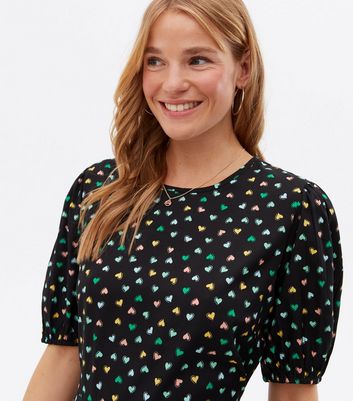 Click to view product details and reviews for Black Heart Frill Mini Dress New Look. Click to view product details and reviews for Black Heart Frill Mini Dress New Look.