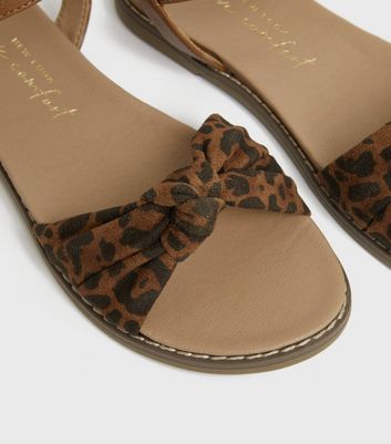 New look leopard store sandals