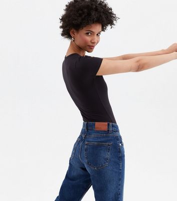 Click to view product details and reviews for 2 Pack Black And White Crew Neck Bodysuits New Look.