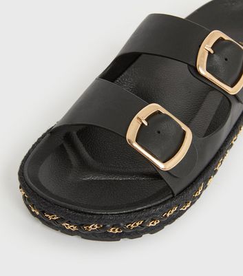 Chunky on sale black sliders