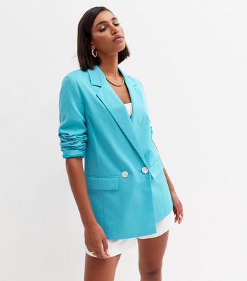 Turquoise clearance blazer outfit