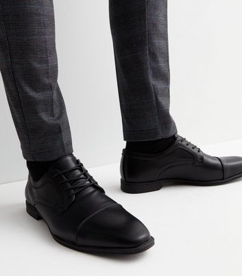 Faux leather oxford shoes deals