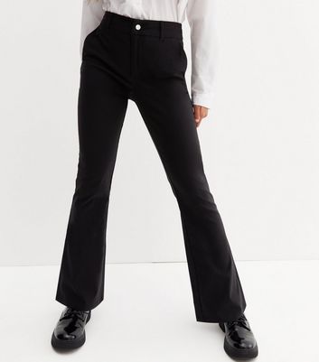JUNIOR 89 New Look bootcut school trousers black BNWT  Mysite