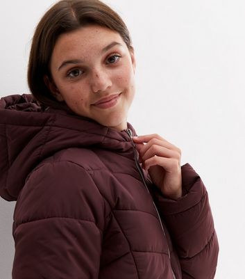 Girls on sale burgundy jacket