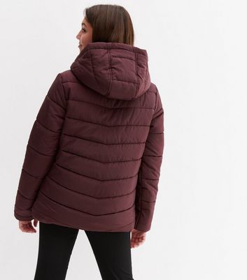 Girls on sale maroon coat