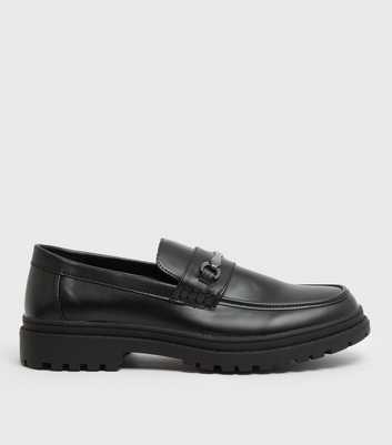 Black D Ring Chunky Loafers
