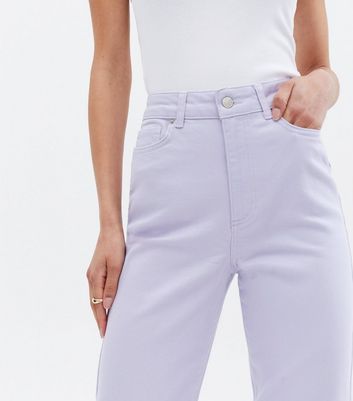 Click to view product details and reviews for Tall Lilac High Waist Slim Fit Tori Mom Jeans New Look.