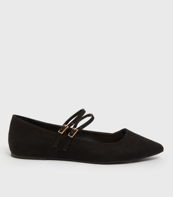 New look girls black on sale shoes