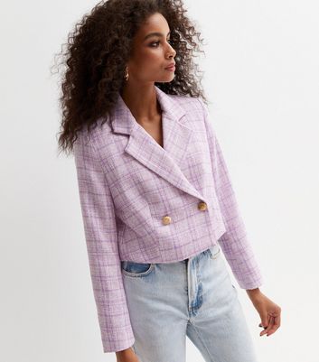 gingham jacket womens