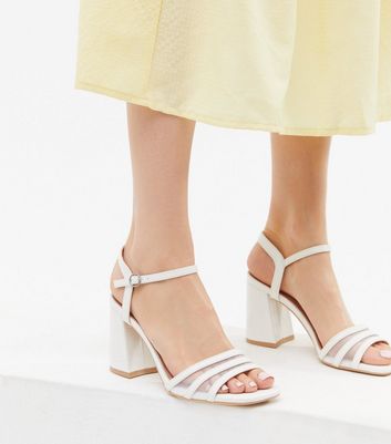 Office modesty deals block heel sandals