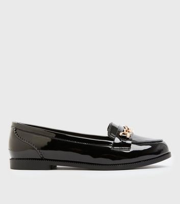 new look wide fit loafers