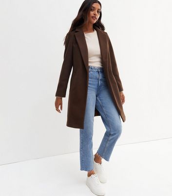 Boyfriend coat sales new look