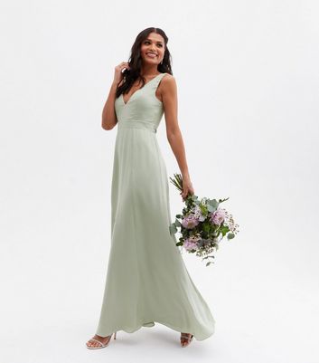 Light sage outlet maxi dress