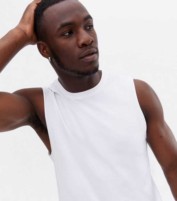new look sleeveless t shirt