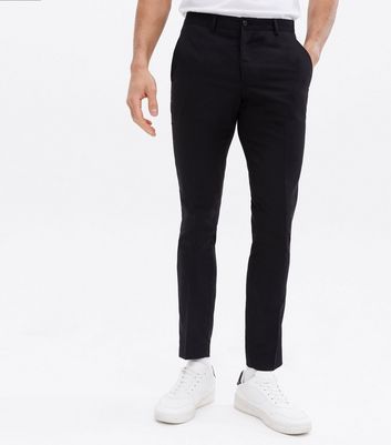 Jack \u0026 Jones Black Slim Suit Trousers 