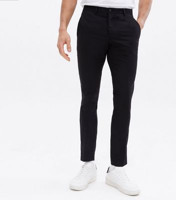 mens skinny fit suit trousers