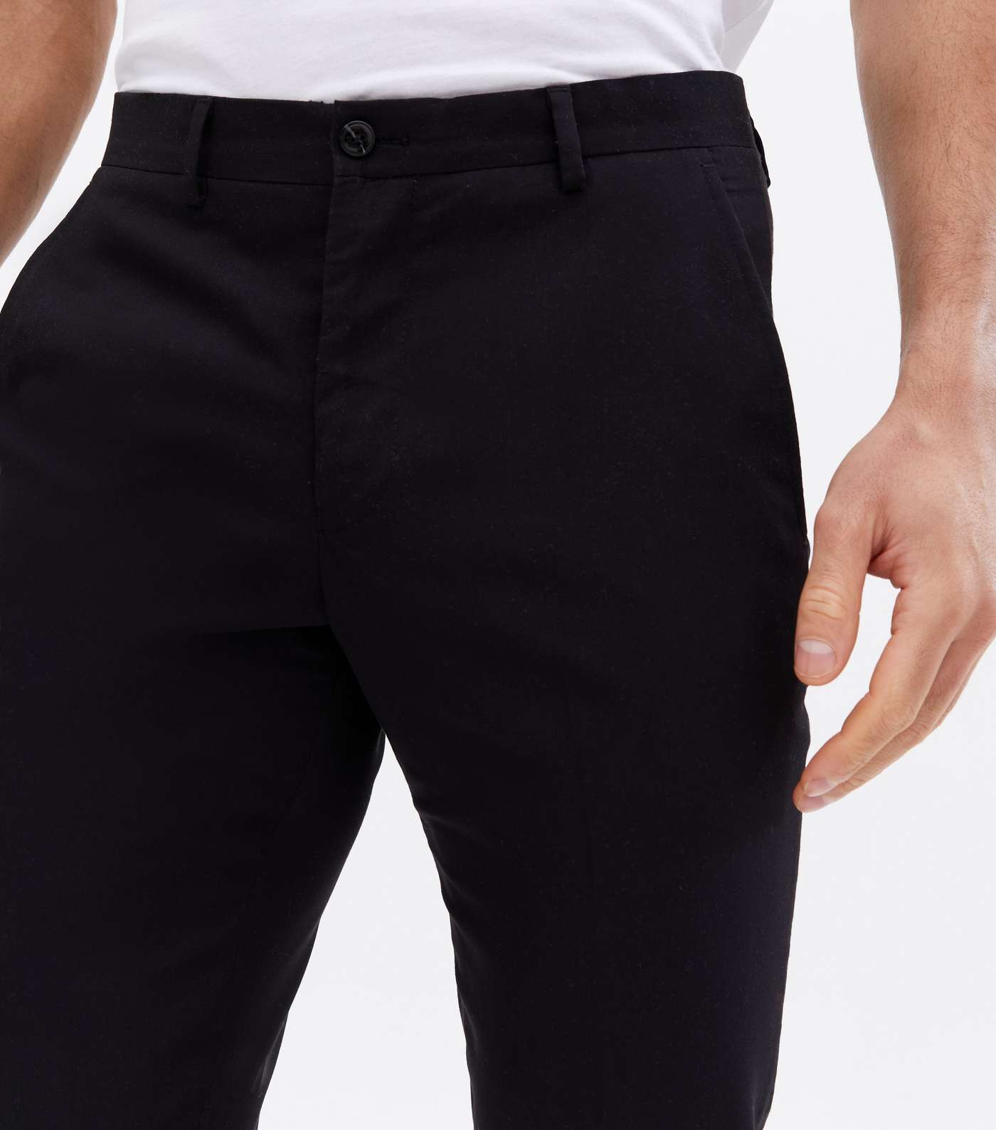 Jack & Jones Black Skinny Fit Suit Trousers Image 3