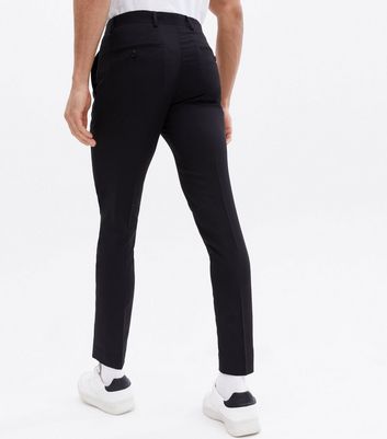 Dima Stretch Skinny Fit Trousers Black | ALLSAINTS