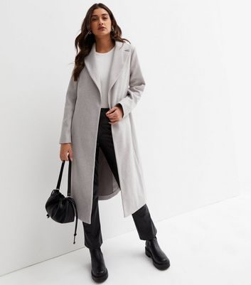 Ladies long coats new look sale