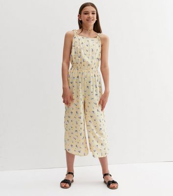 New look yellow store jumpsuit