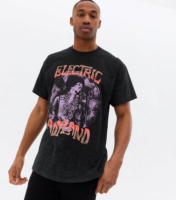 Black Logo Jimi Hendrix Electric 