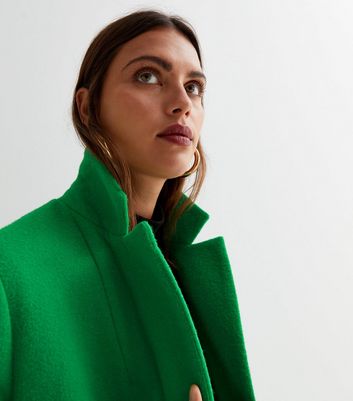 green formal coat