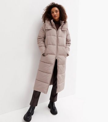 Long thin puffer on sale jacket