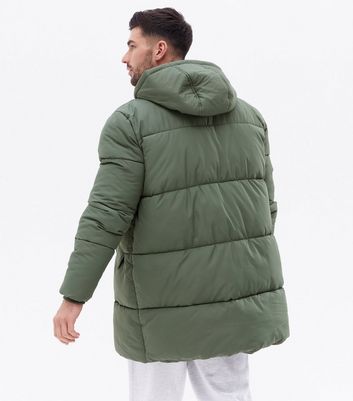 h and m long puffer coat