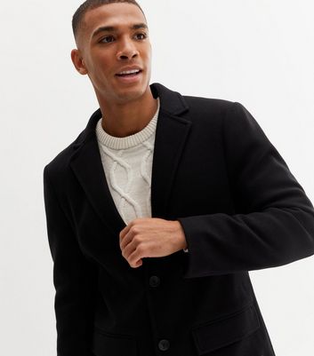 Black coat 2025 mens formal