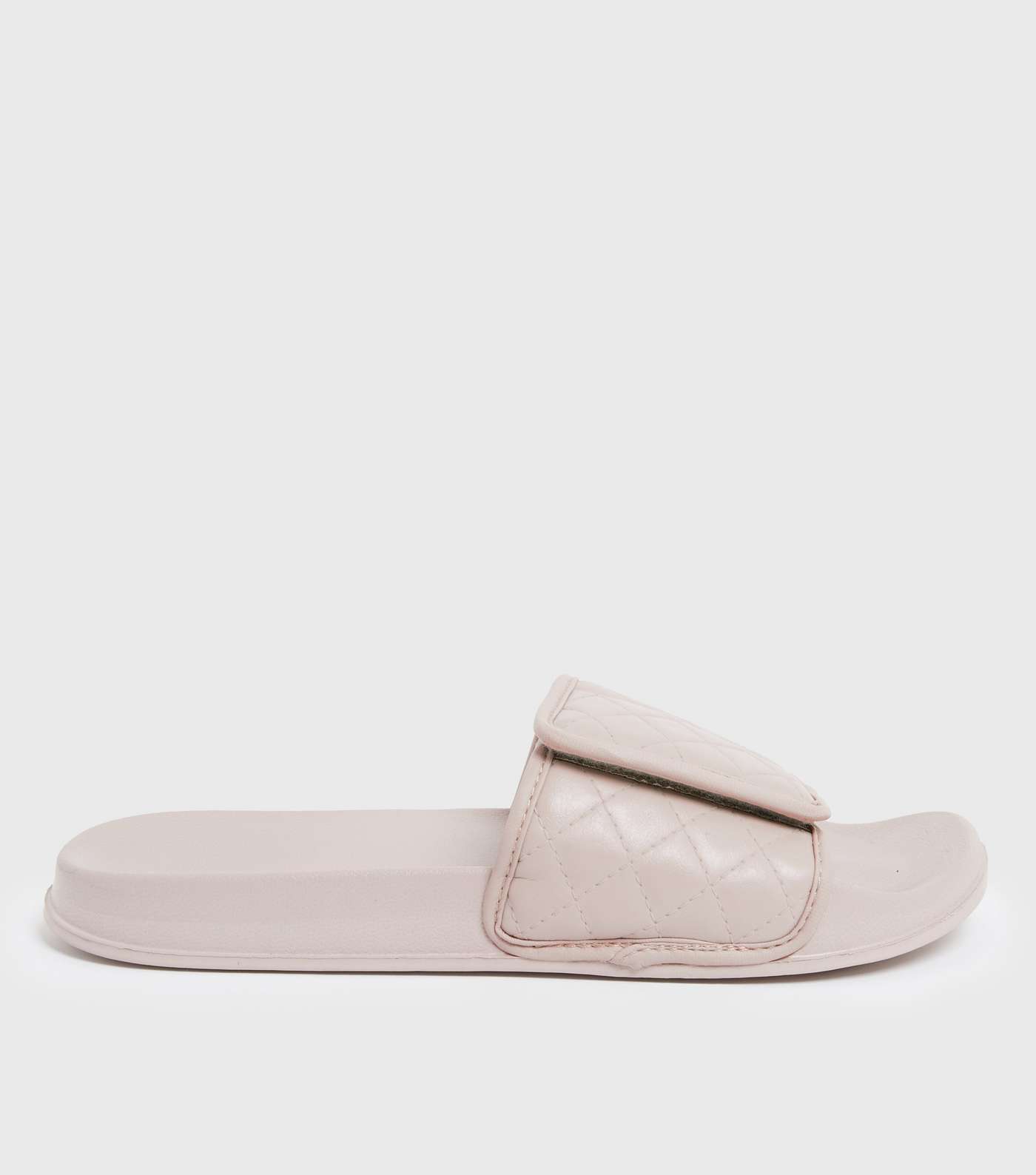 Stone Quilted Velcro Sliders