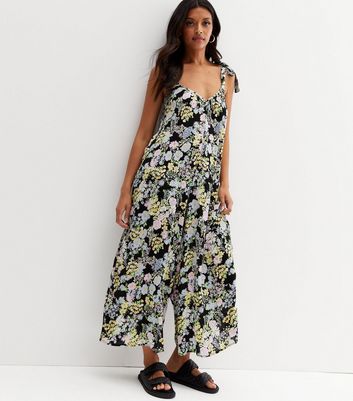 strap jumpsuit wide leg