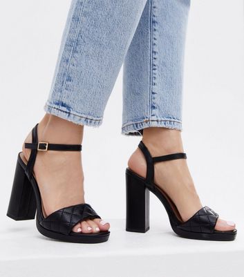 new look platform heels