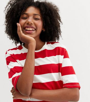 KIDS ONLY Red Stripe T-Shirt | New Look