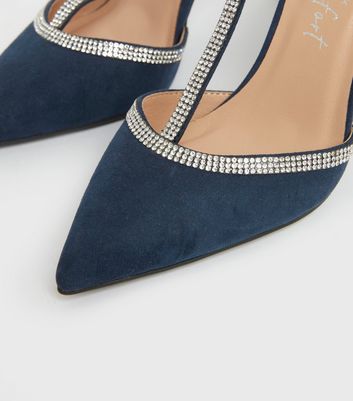 Navy blue sales occasion shoes