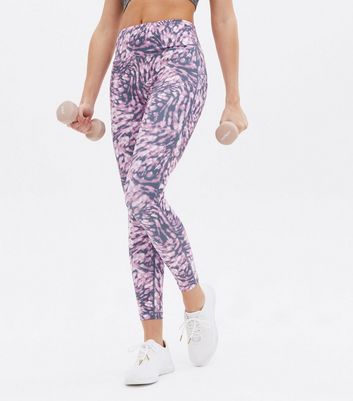Dare 2b Purple Tie Dye Sports Leggings 