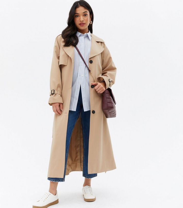 Only Petite Stone Belted Trench Coat, Petite Women S Trench Coats