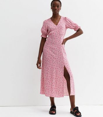 New look pink clearance dresses