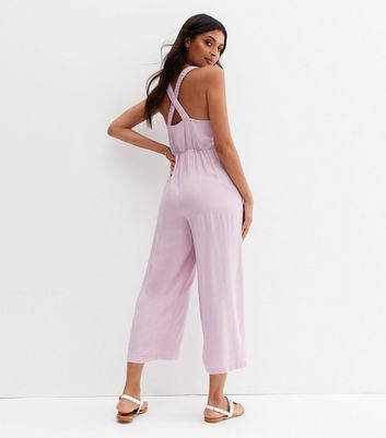 New look purple hot sale jumpsuit