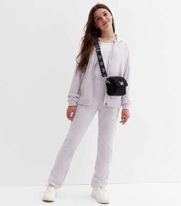 KIDS ONLY Lilac Velour Cuffed Joggers