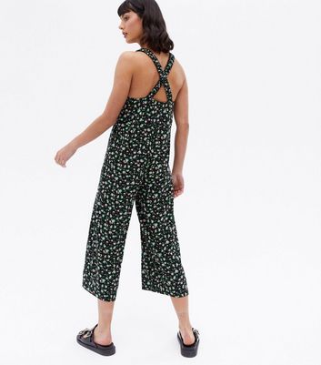 new look ditsy floral jumpsuit