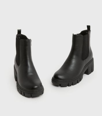 block heel chelsea boots hunter