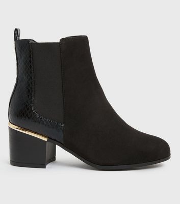 Snake block deals heel boots