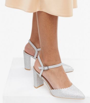 BCBGeneration Midana Metallic Patent Block Heel Pumps | Dillard's