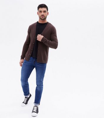 Cardigan hot sale male outfit