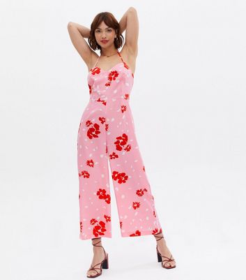 monki floral jumpsuit