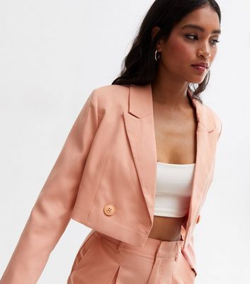 Quiz clearance coral blazer