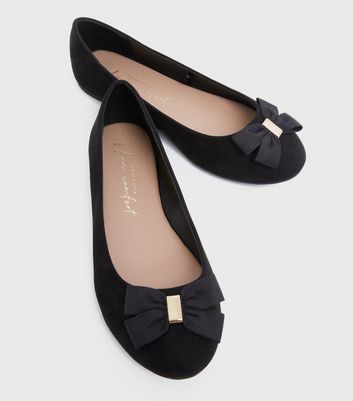 bow ballet pumps