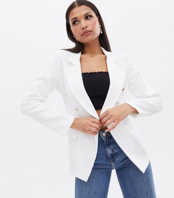 New look white blazer best sale