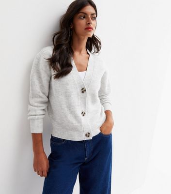 Short hotsell grey cardigan